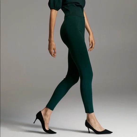 Aritzia Babaton Kooning Pants Scarab Green Small - Picture 3 of 10